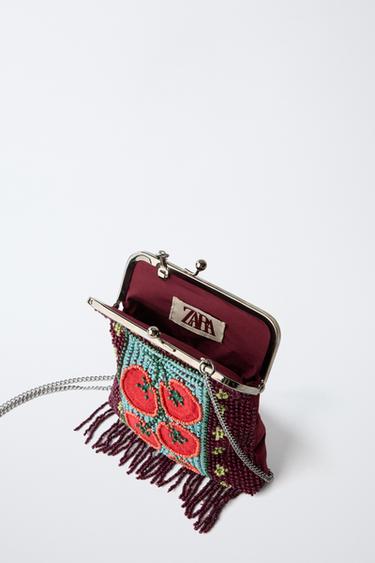 SAC BANDOULIÈRE À PERLES - Multicolore de Zara - Image 3