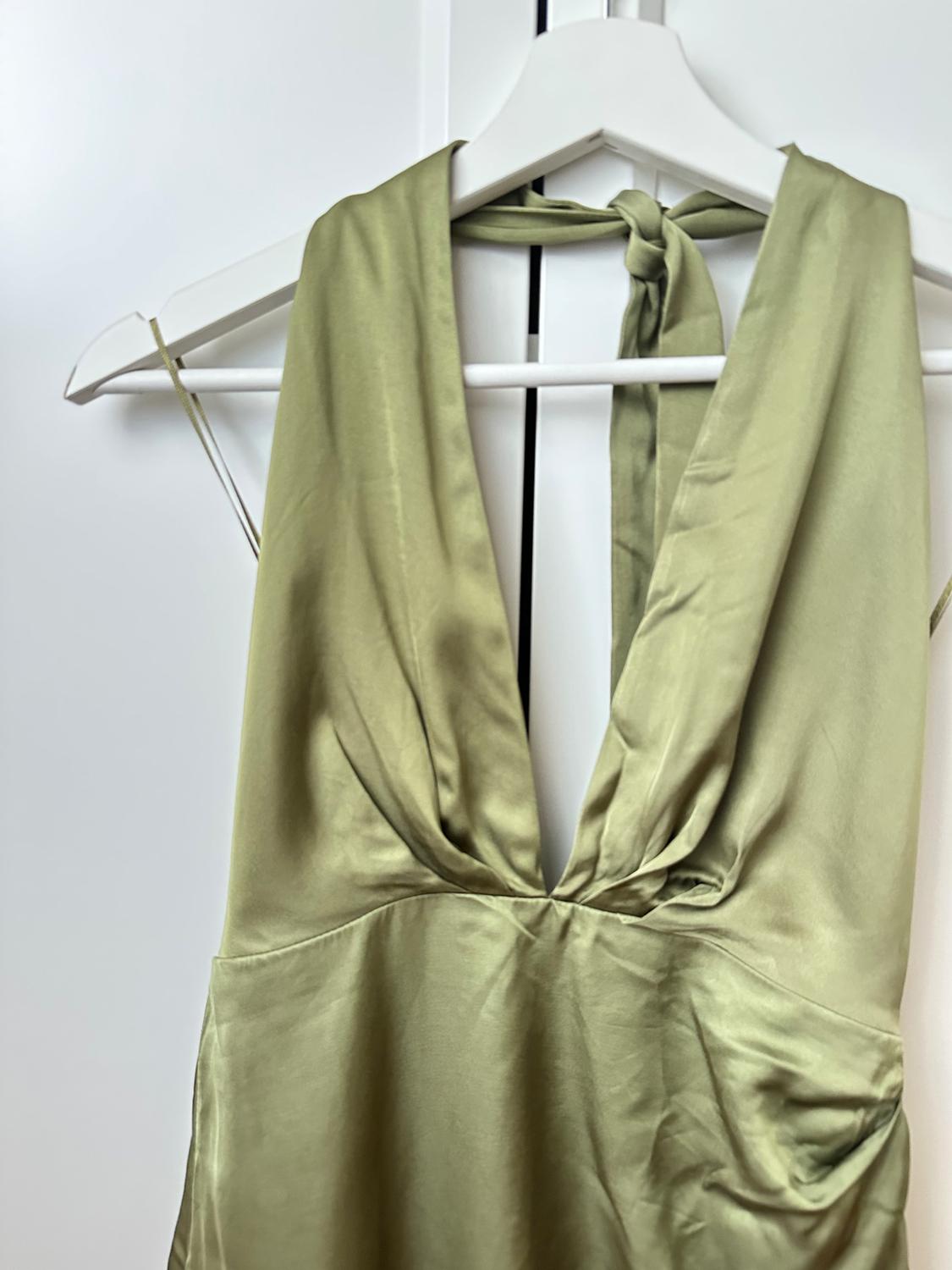 SATIN MINI DRESS - Image 4