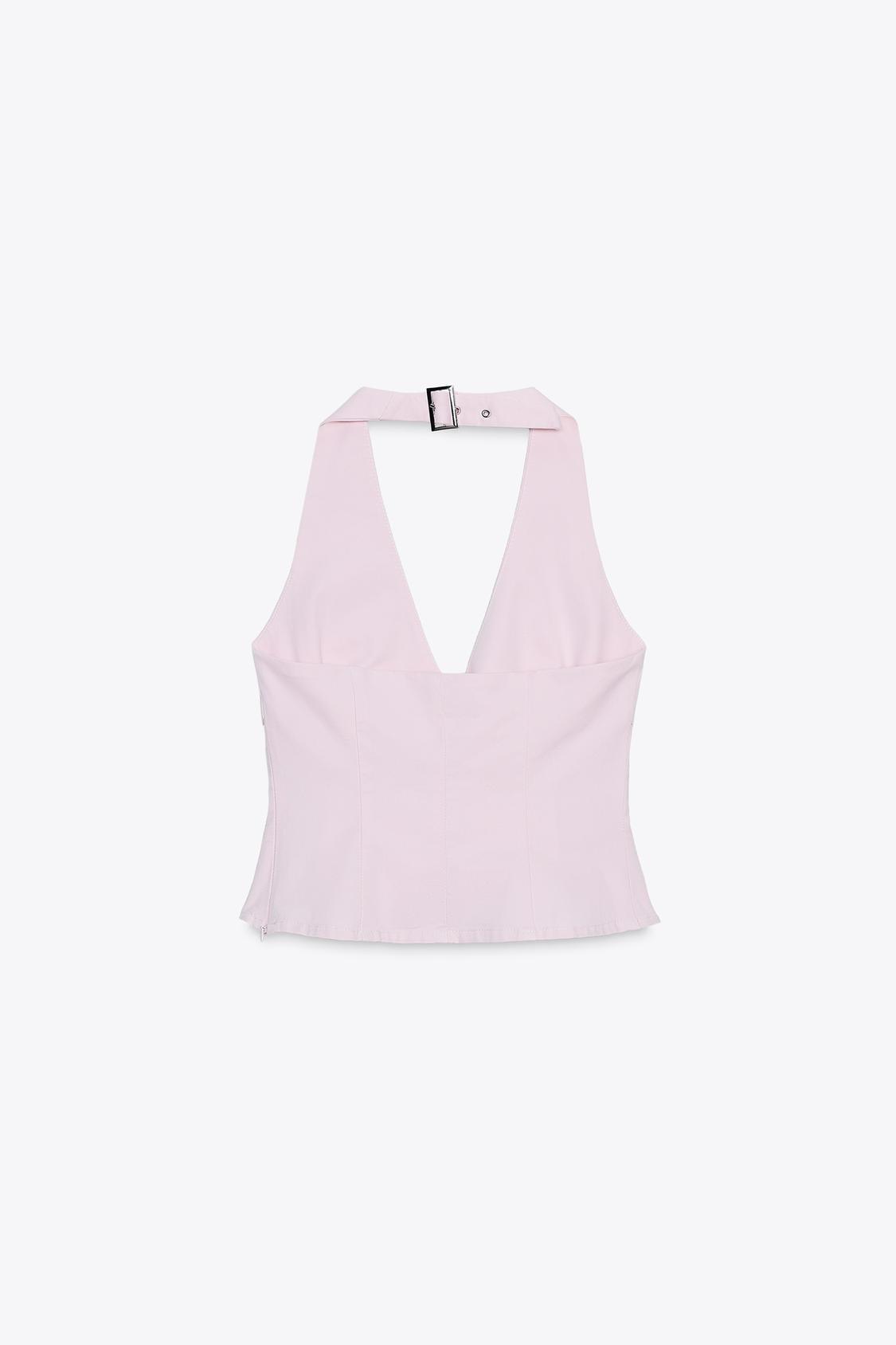 TIED CROPPED TOP
