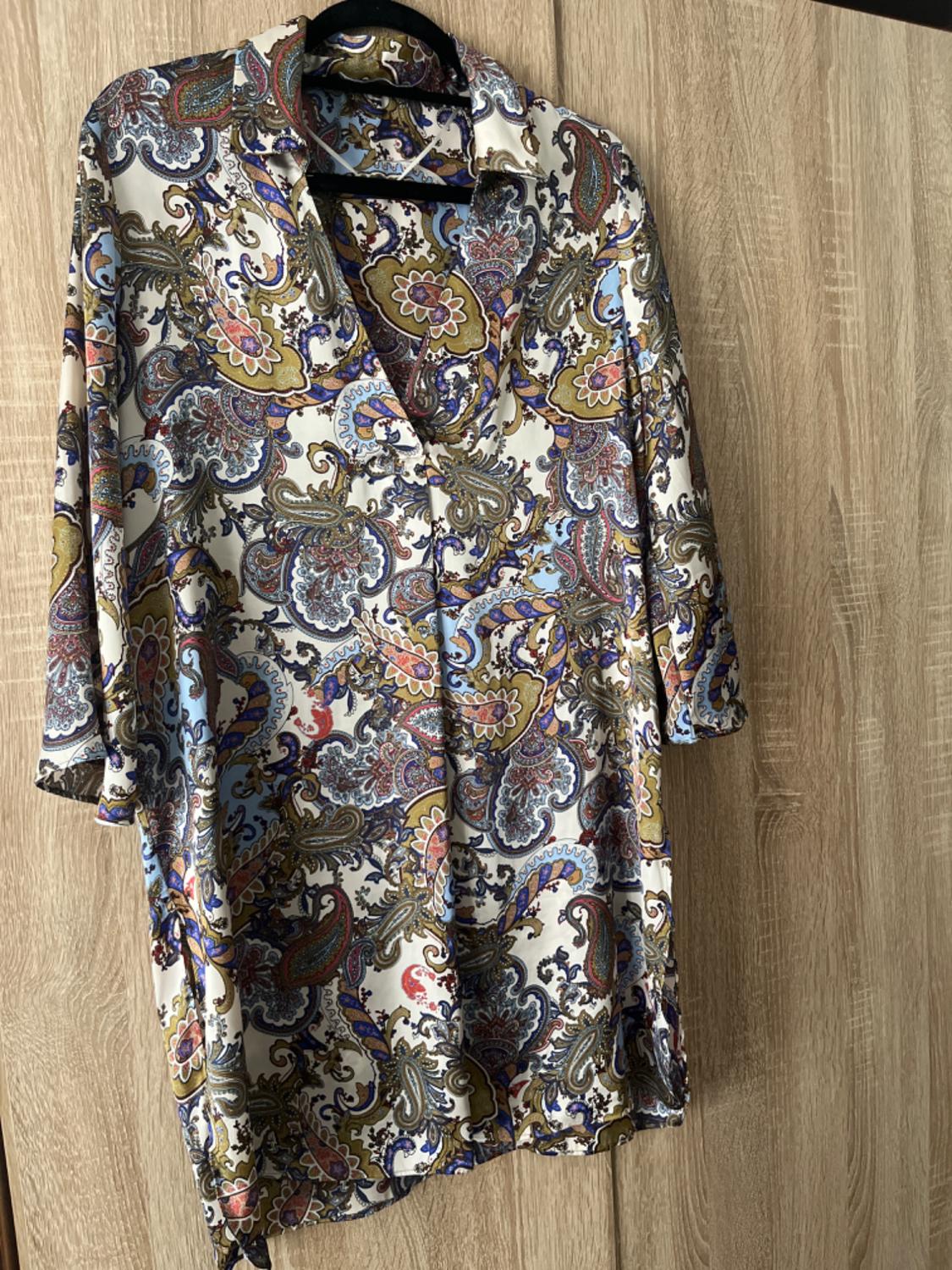 PRINTED MINI DRESS