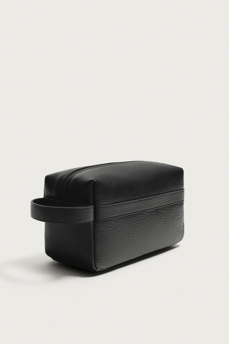 Bolsa de aseo de cuero 2