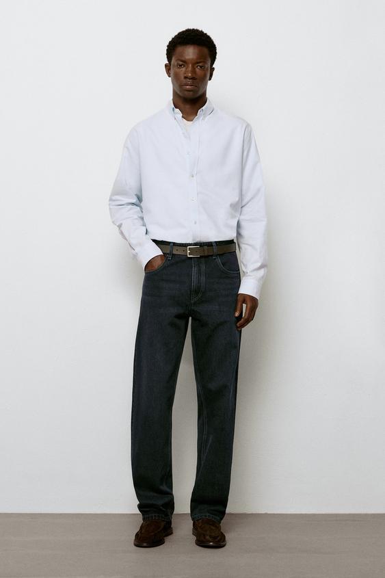 Zara Relaxed-fit jeans - Indigo - Image 0