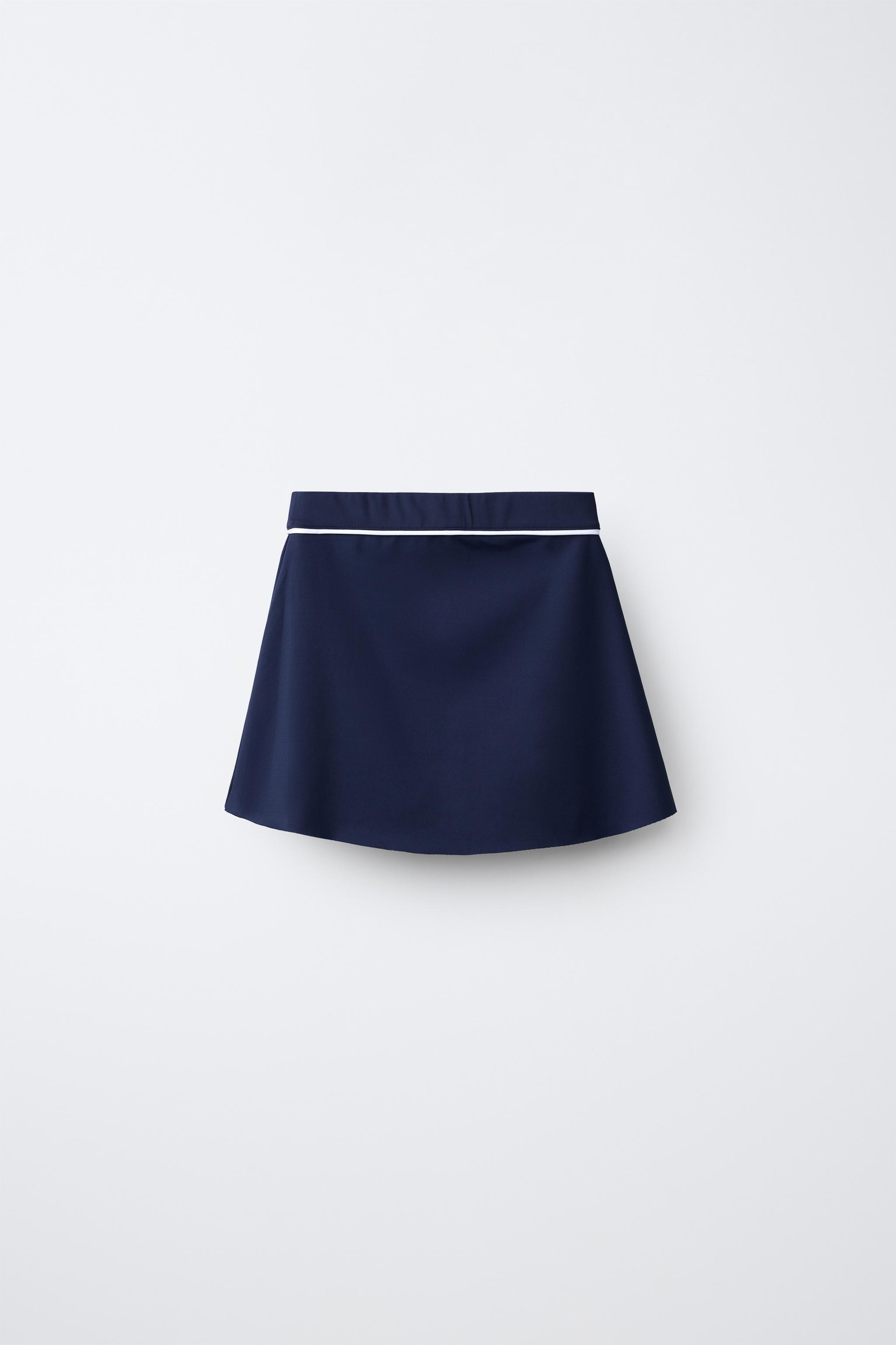 Детские юбки Zara SPORTY PLEATED SKIRT — фото 3