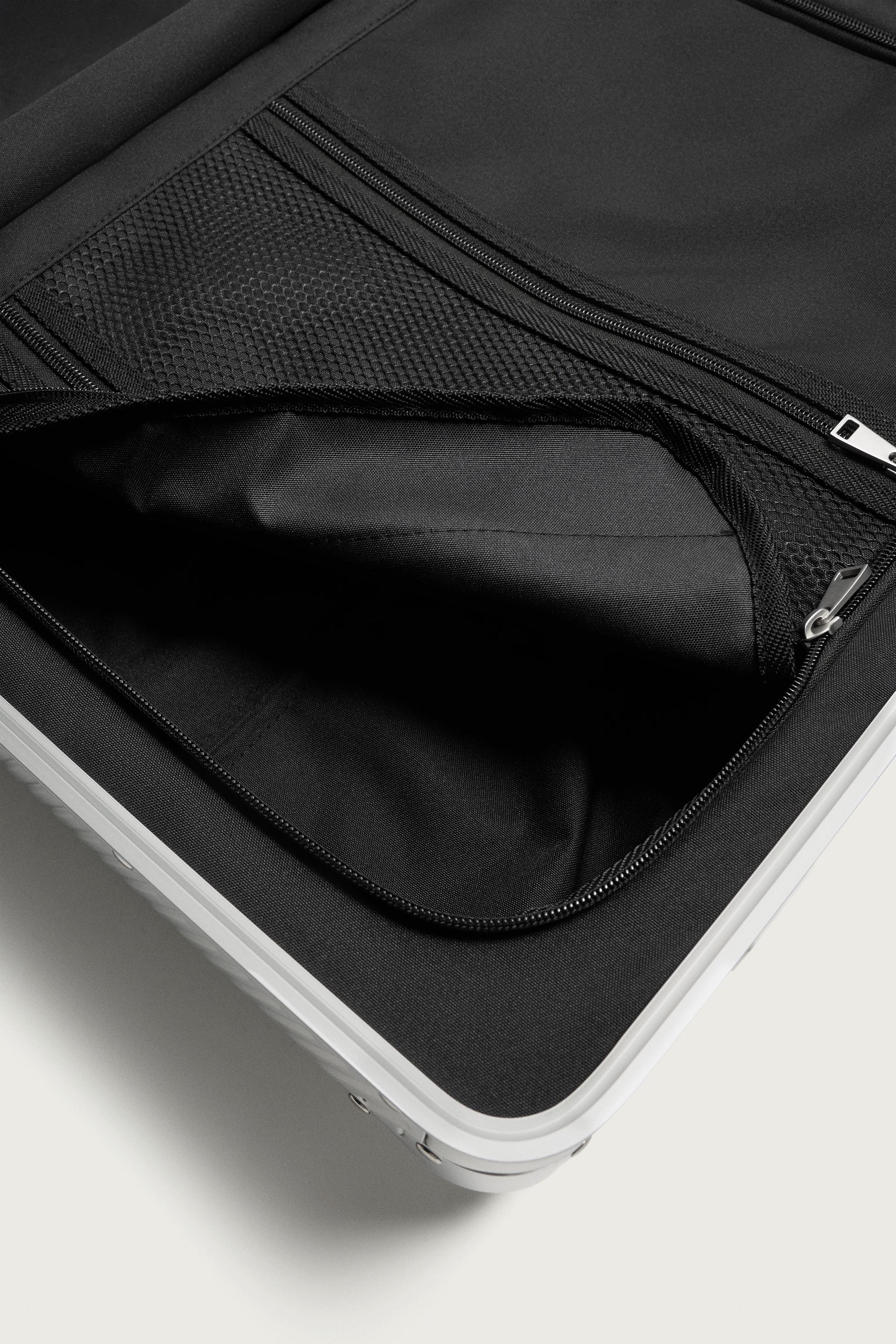 ALUMINUM CARRY-ON SUITCASE
