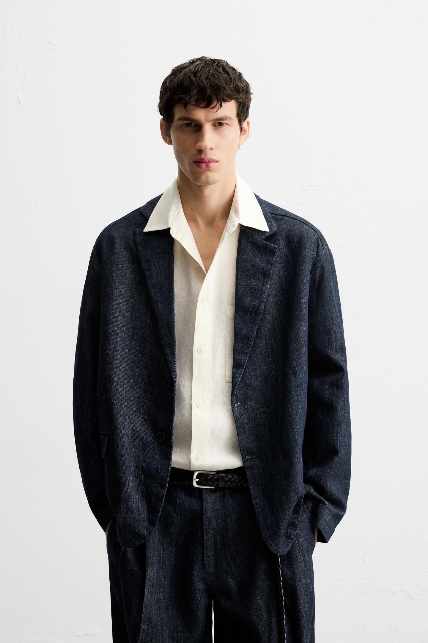 BLAZER DENIM RELAXED FIT