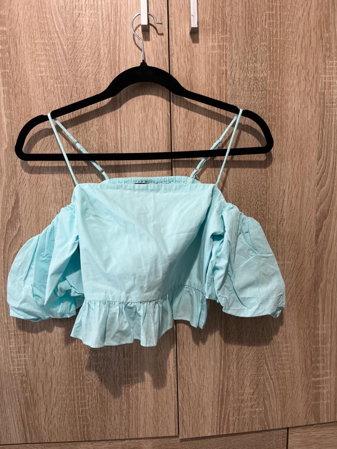 CROPPED POPLIN BODYSUIT - Image 2
