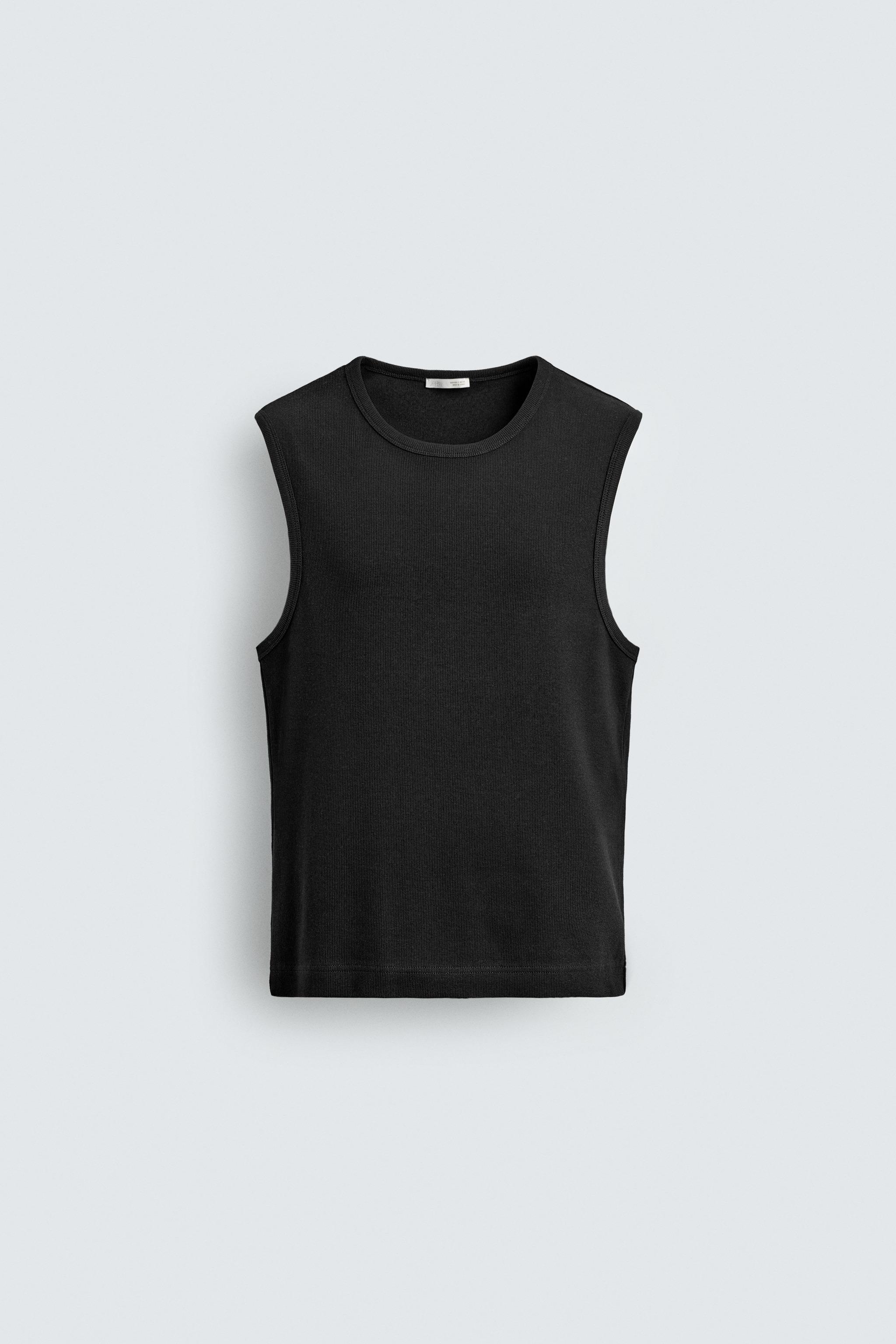 RIBBED TANK TOP