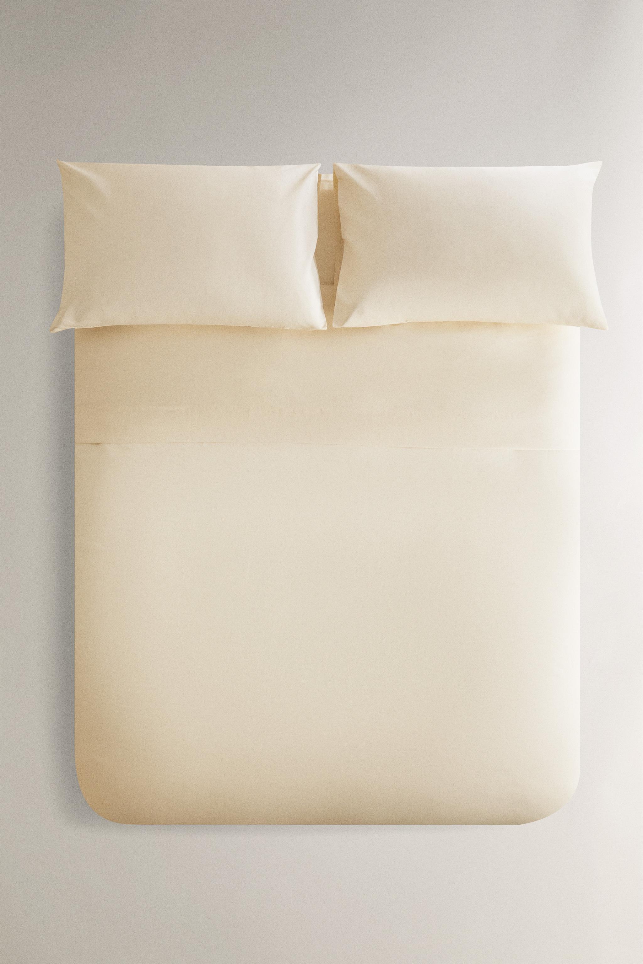 SATEEN FITTED SHEET | 15.7" THICK (1000 THREAD COUNT) — Cream