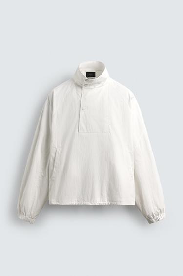 CAZADORA  CANGURO TÉCNICO  LIMITED EDITION - Blanco roto de Zara