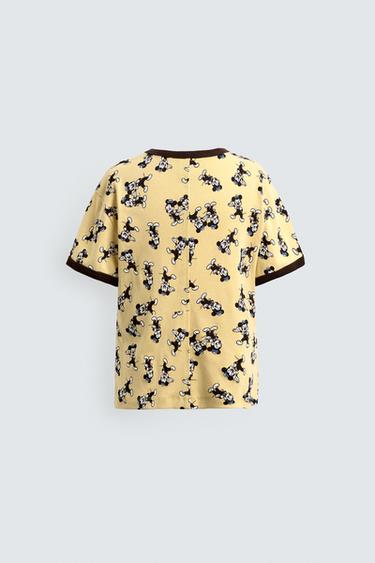 MORTY + FERDY T-SHIRT  HARRY LAMBERT FOR ZARA X DISNEY - Yellow by Zara - Image 1
