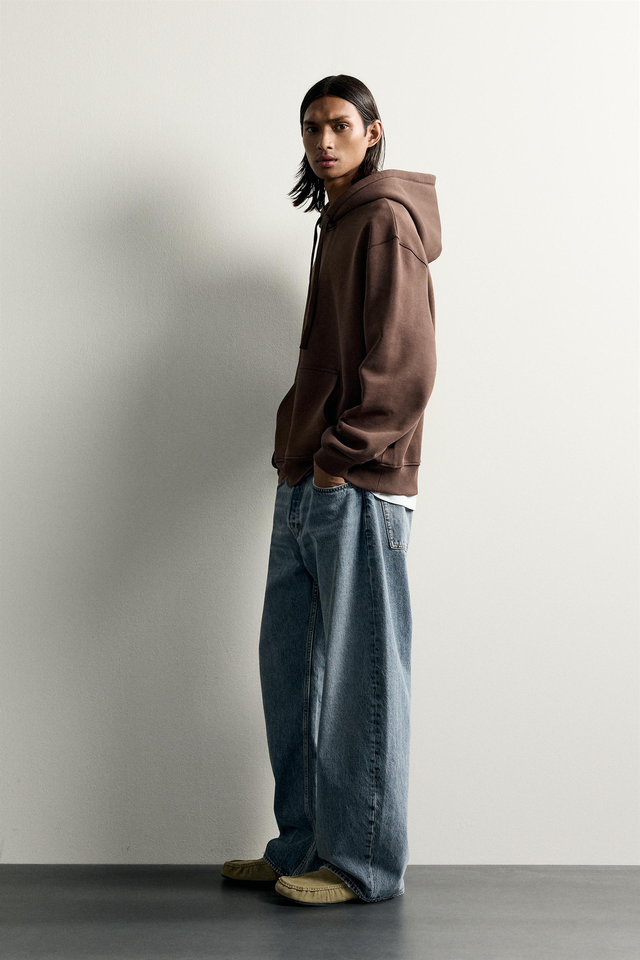 BASIC RELAXED FIT HOODIE - thumbnail 10
