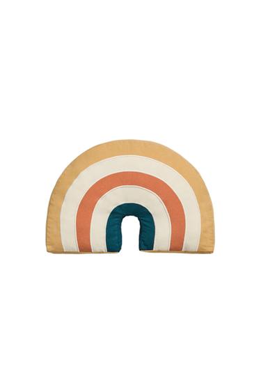 KIDS' RAINBOW CUSHION - Multicoloured by Zara