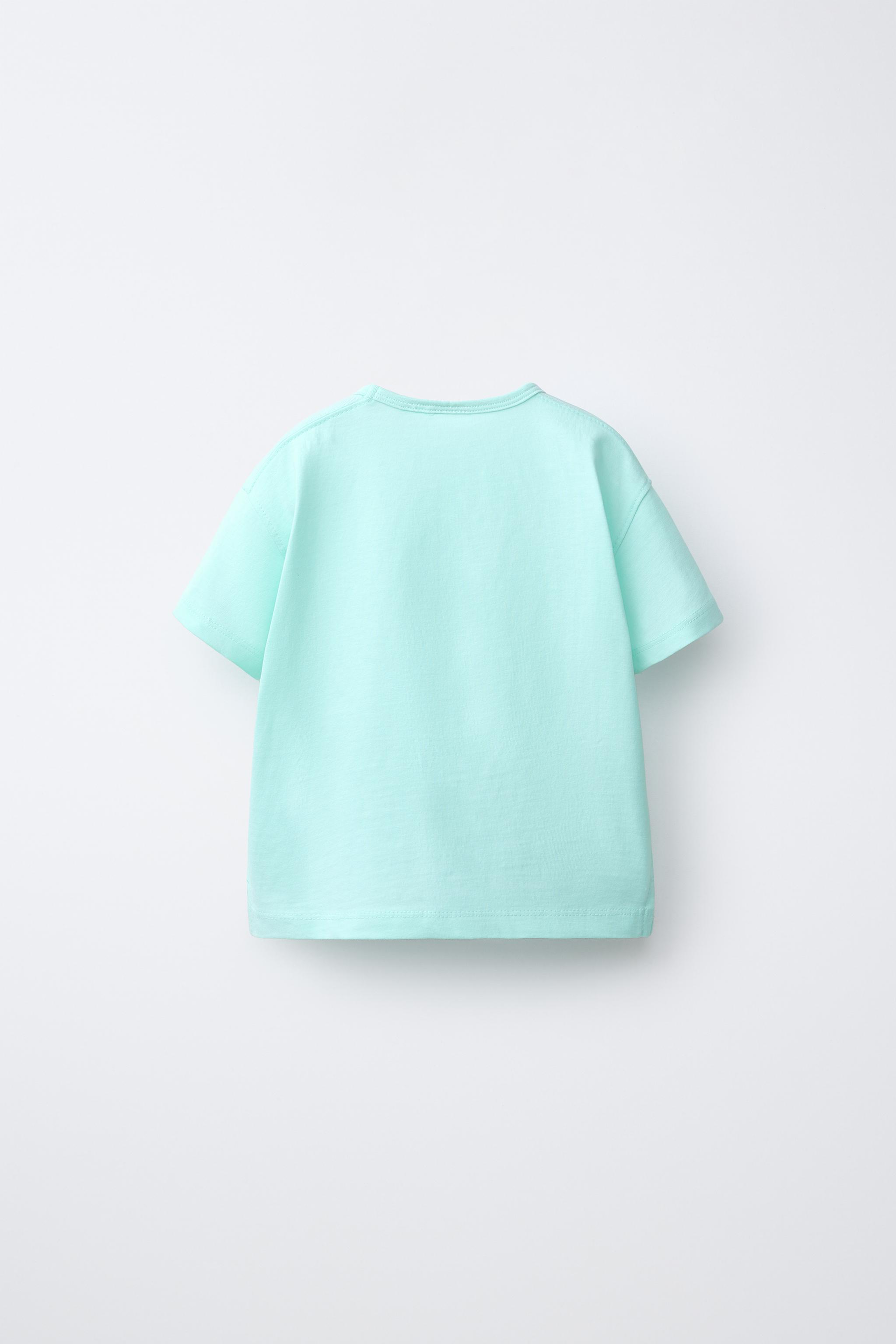 Детские футболки Zara PLAIN T-SHIRT — фото 2