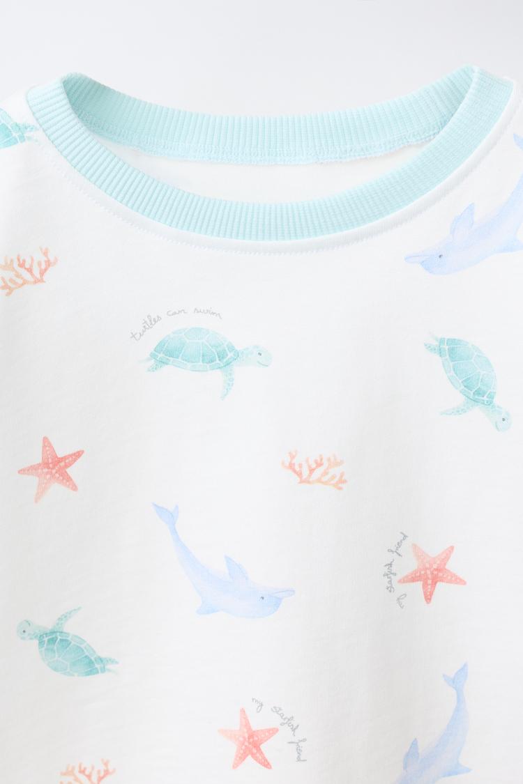 1 1/2-6 AÑOS/ Pijama con estampado marino 6