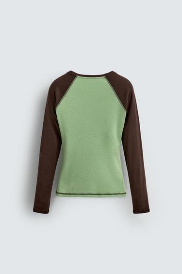 T-SHIRT PATCH SILHOUETTE HARRY LAMBERT FOR ZARA X DISNEY - Vert de Zara - Image 2