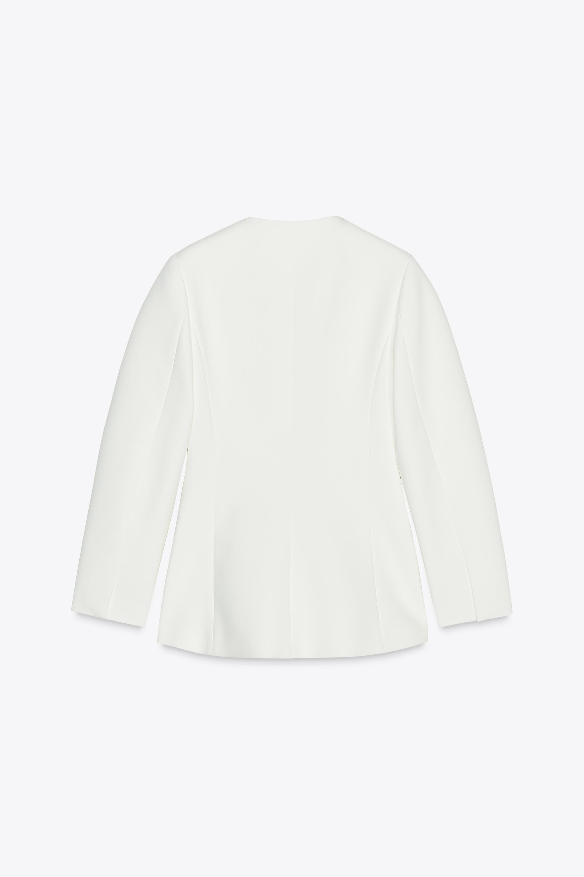 ZARA ノーラペル フィットブレザー 2431/597 ZARA ノーラペル フィットブレザー 2431/597 (ZARA/ジャケット
