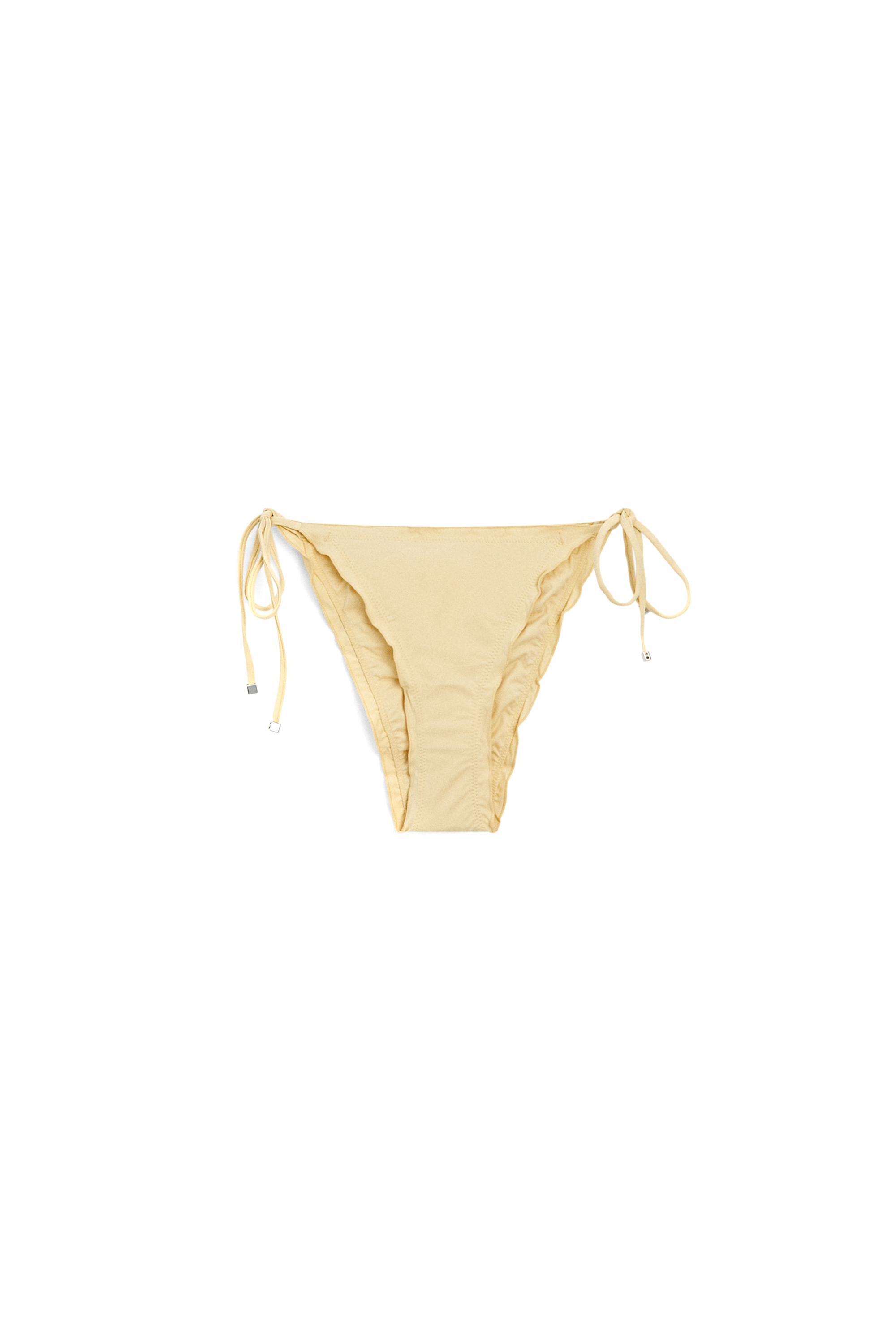 Ruffled bikini bottoms with bows — 314