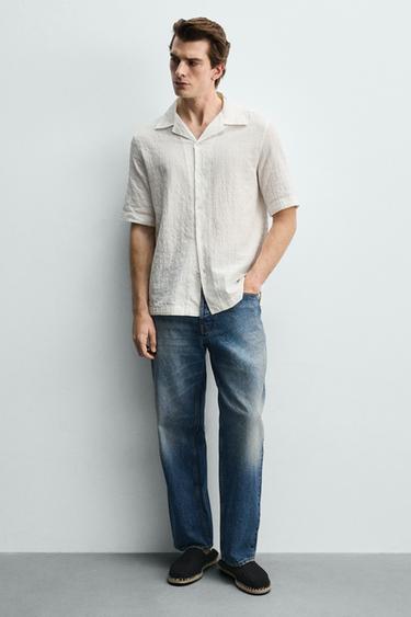 KNITTED FABRIC ESPADRILLES - Black by Zara - Image 1