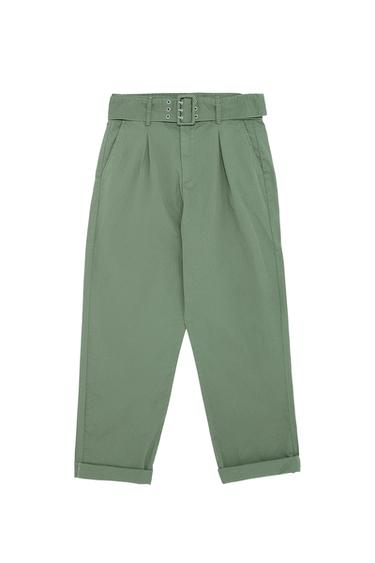 BELTED PANTS