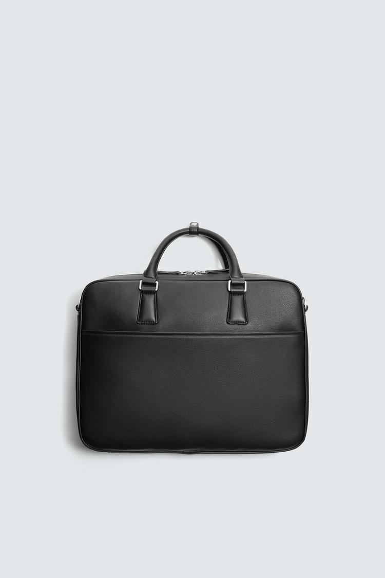 ZARA TEXTURED BRIEFCASE
