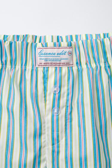6-14 YEARS/ STRIPED T-SHIRT AND BERMUDA PYJAMAS - Blue by Zara - Image 5