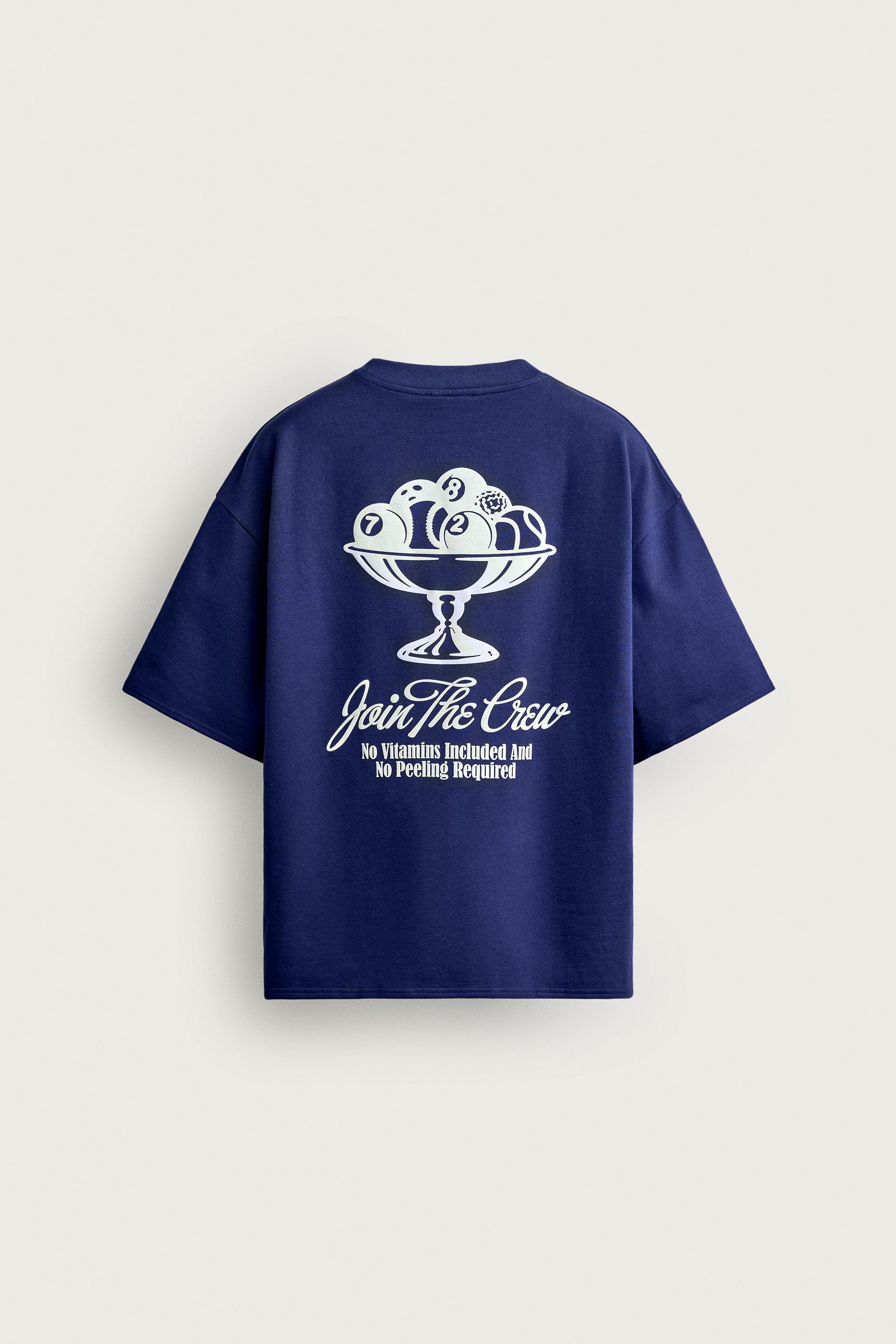 RELAXED FIT CONTRAST GRAPHIC SWEATSHIRT