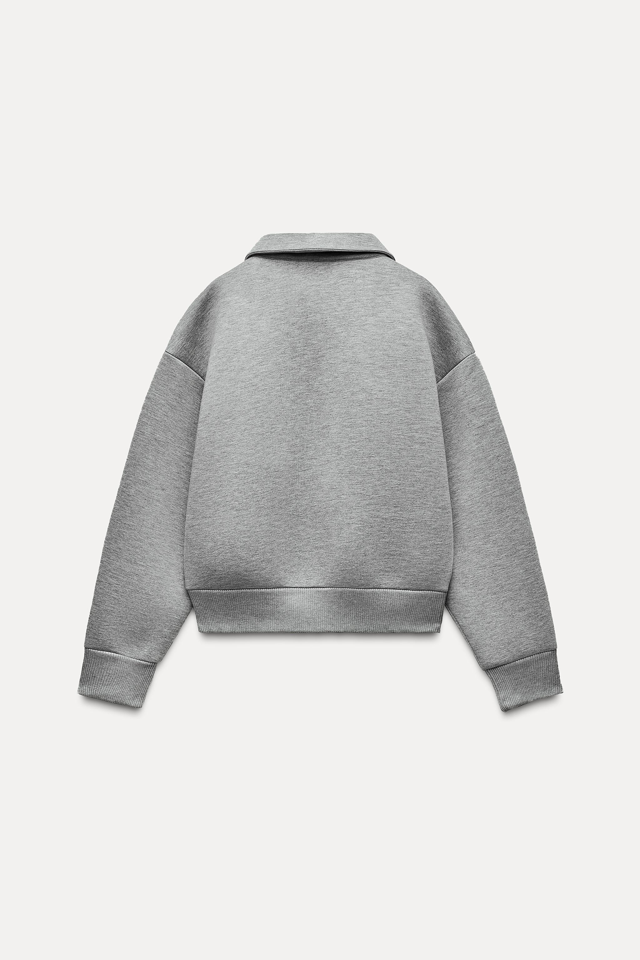 スキューバ風ボンバージャケット - ダークブラウン | ZARA Japan