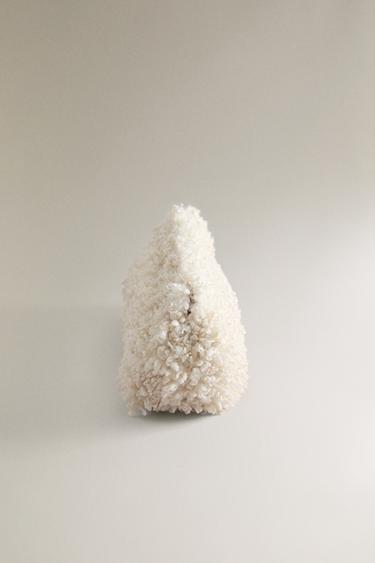 FURRY TOILETRY BAG - Ecru White by Zara - Image 2