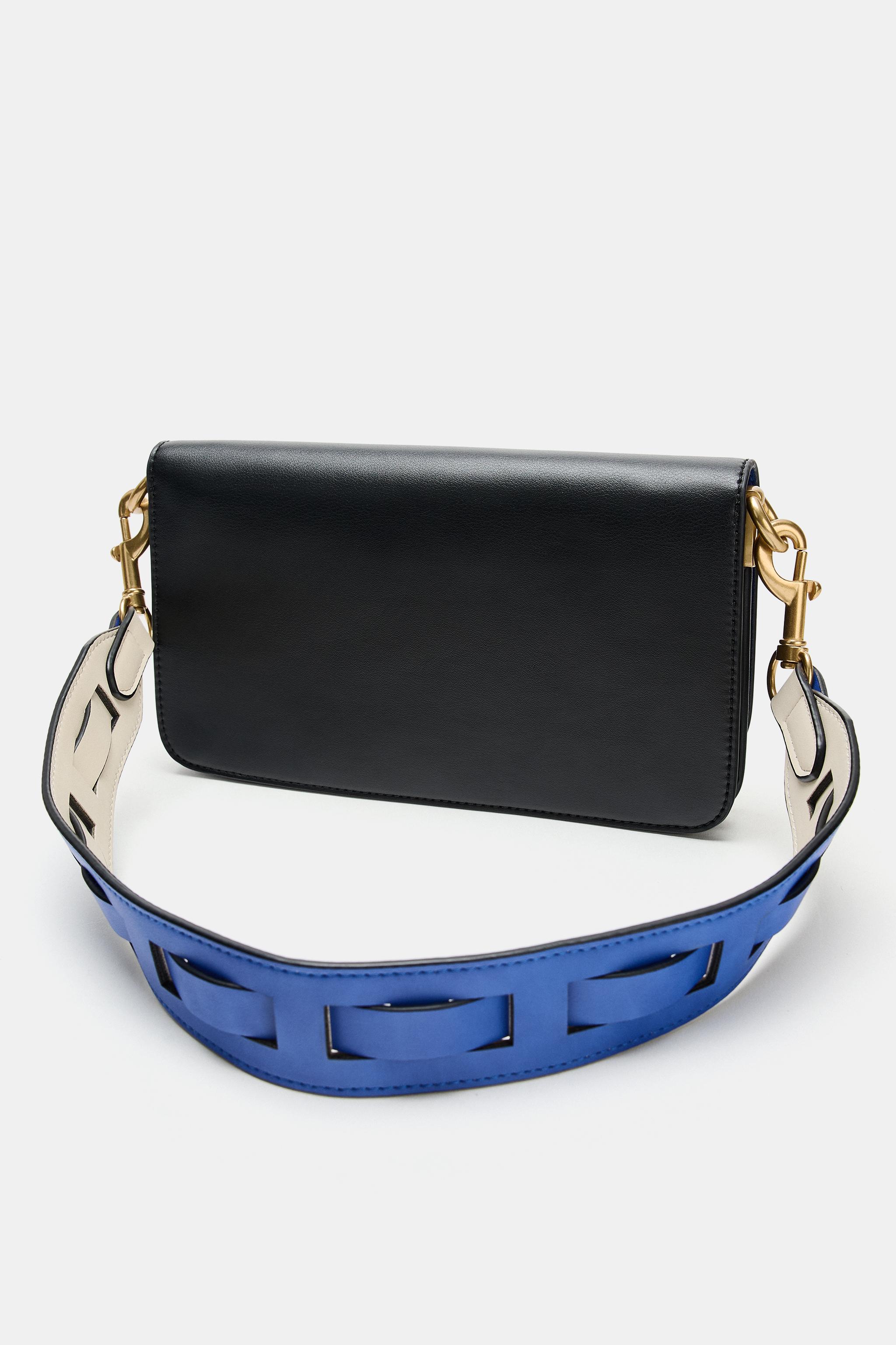 Женские сумки Zara CROSSBODY WITH STRAP DETAIL — фото 5