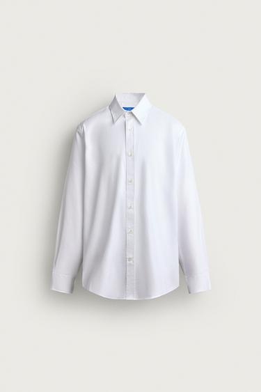 CAMISA FORMAL AARON LEVINE X ZARA - Blanc de Zara