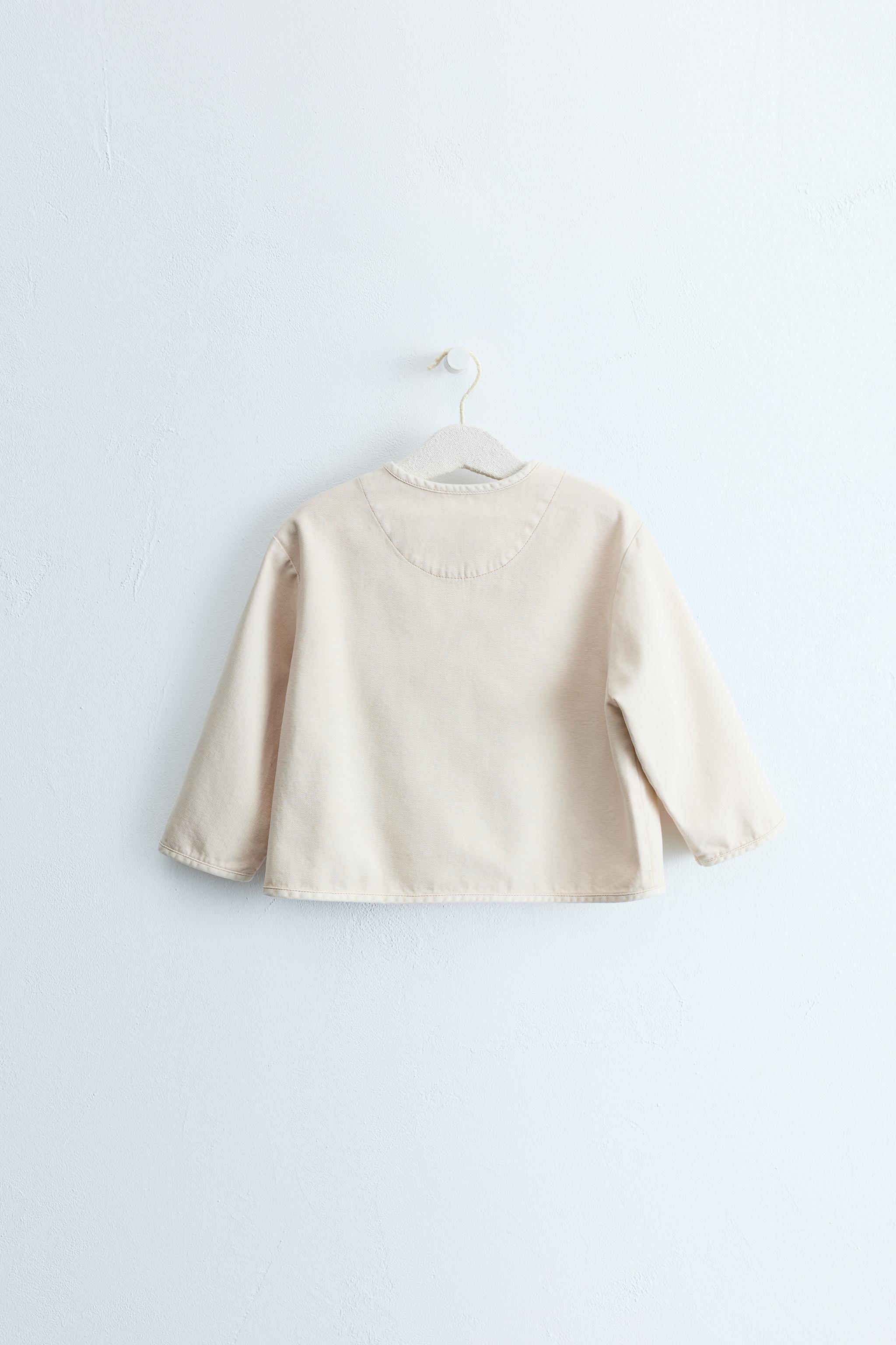 ZARA TIMELESS - BLOUSON EN TOILE UNI