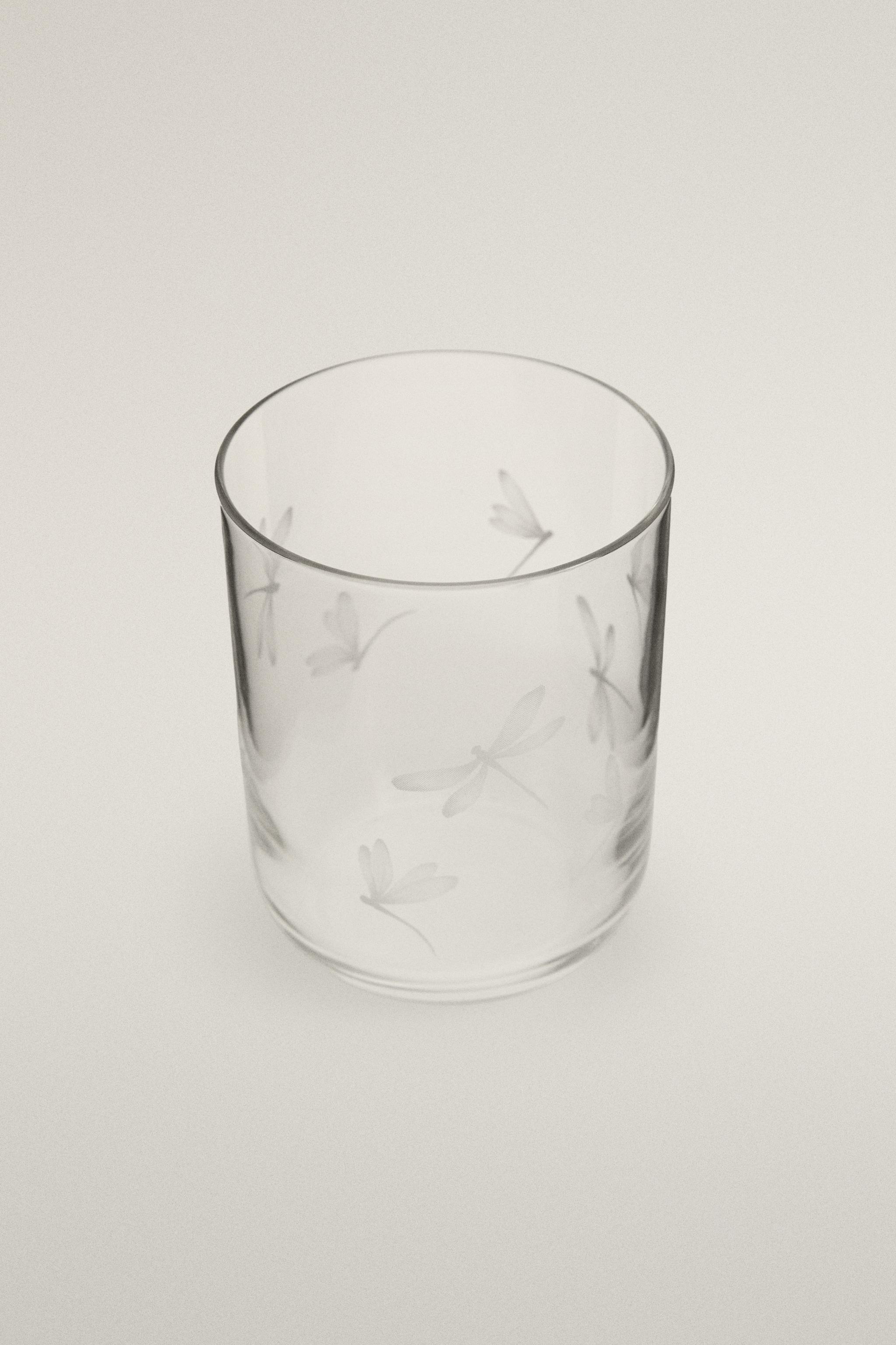 DRAGONFLY TRANSFER TUMBLER — White