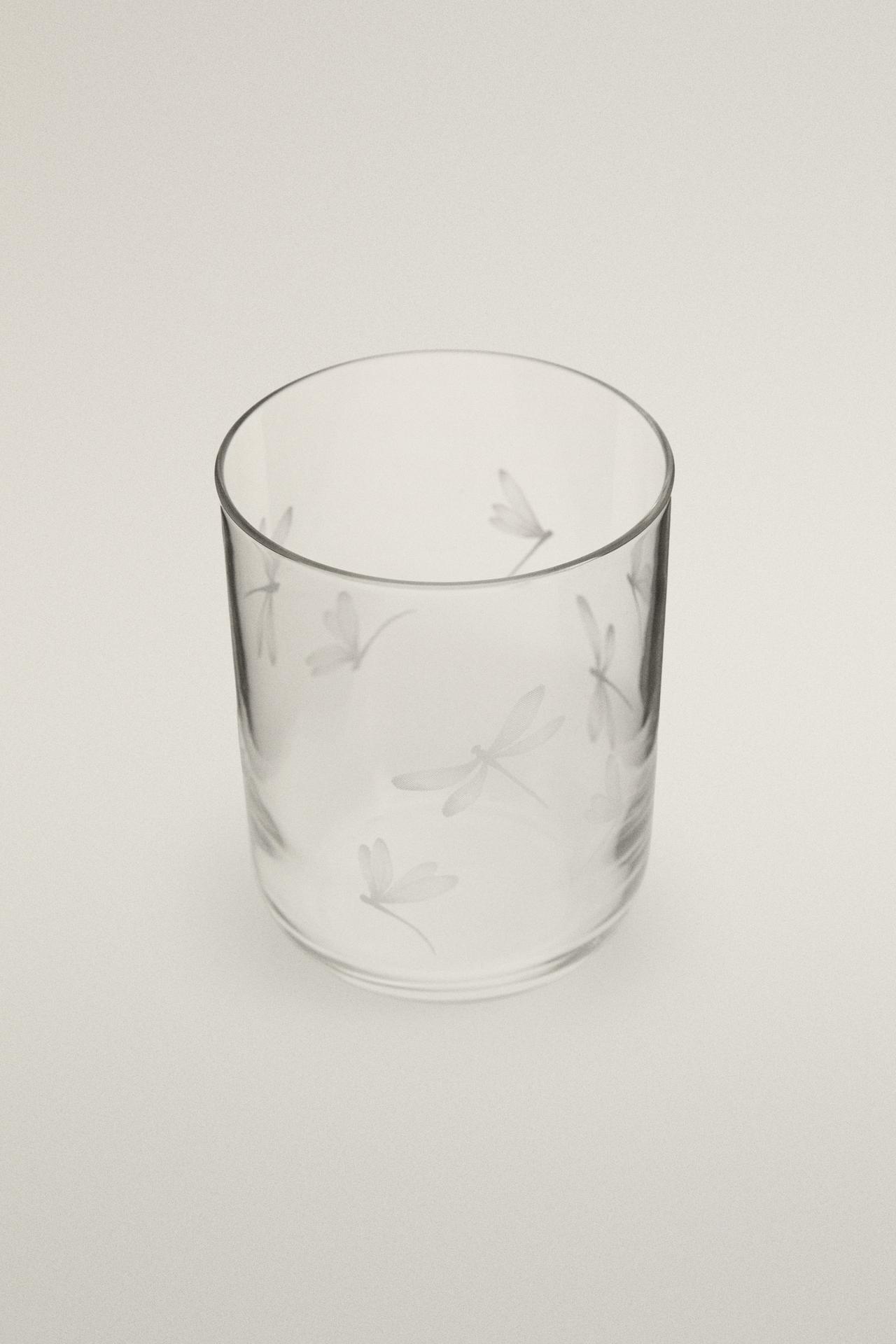 DRAGONFLY TRANSFER TUMBLER — White