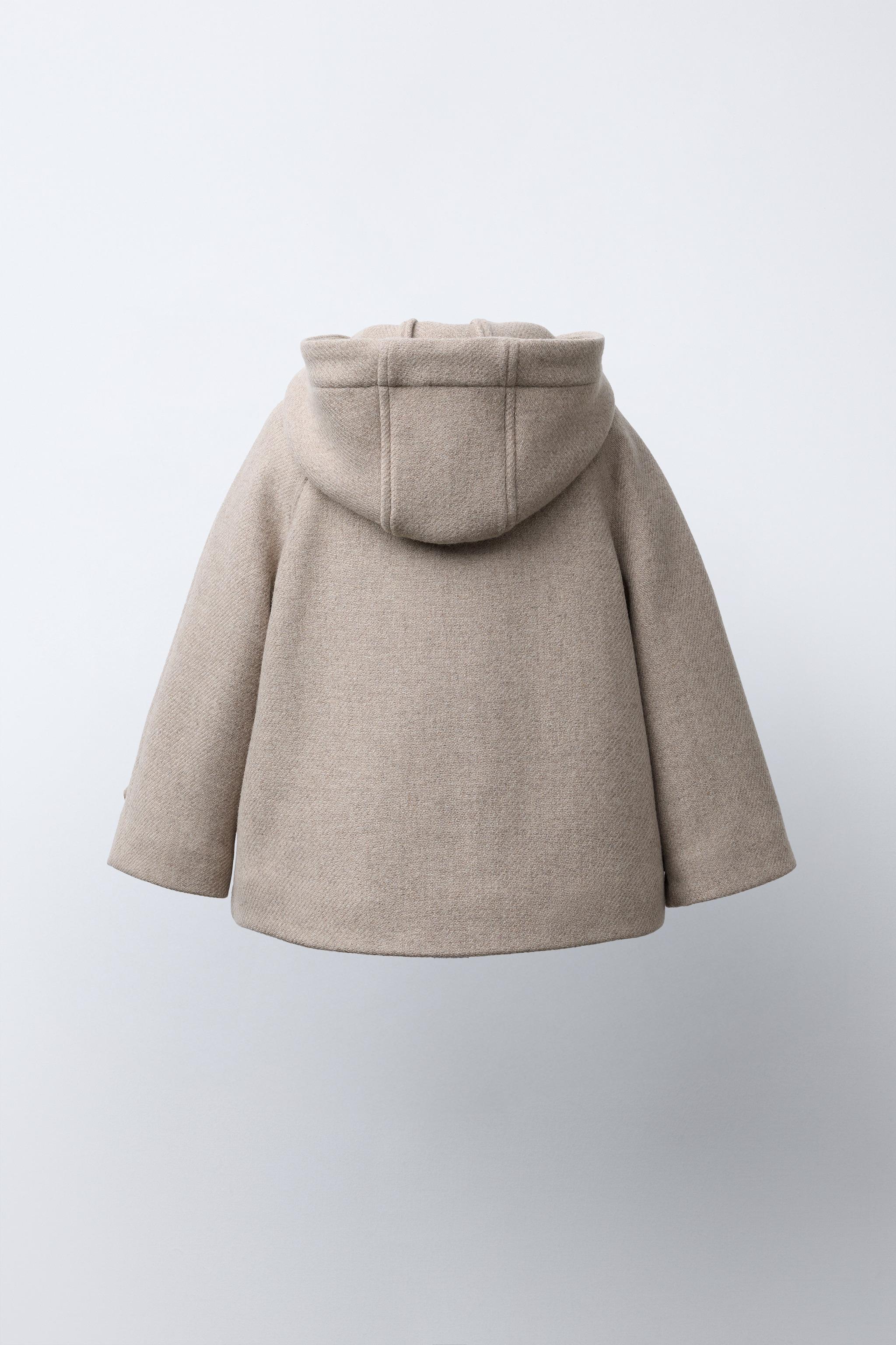 HOODED DUFFEL COAT WITH WOOL MANTECO ®