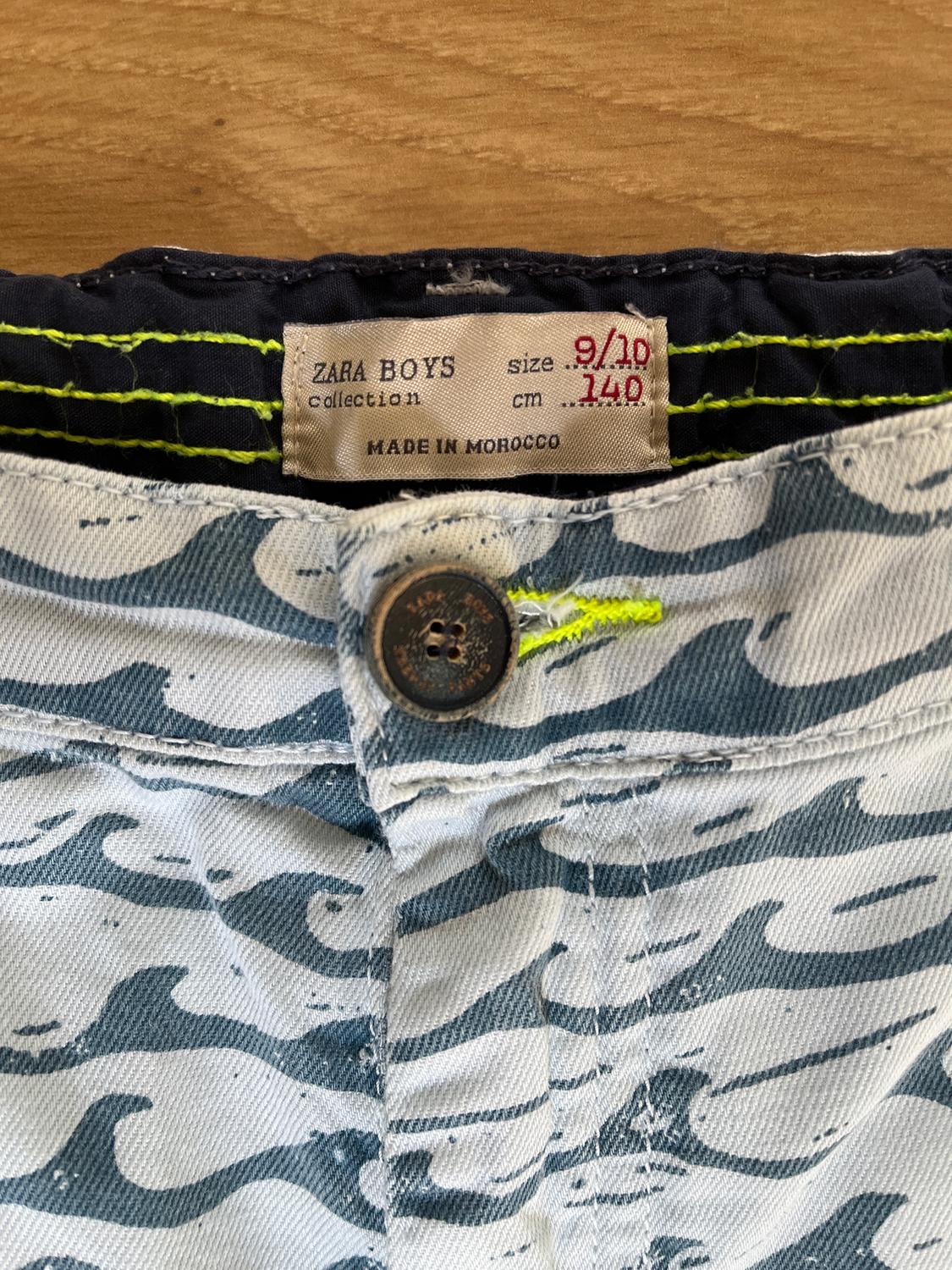 WAVE PRINT BERMUDA SHORTS - Image 4