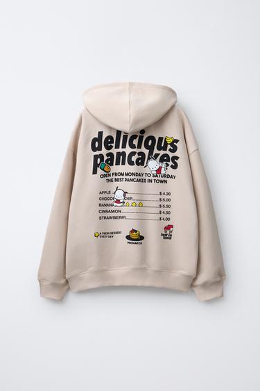 SWEAT À CAPUCHE POCHACCO © SANRIO - Écru de Zara - Image 1