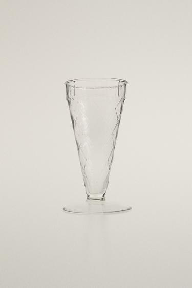 BOROSILICATE ICE-CREAM CUP - Transparent by Zara - Image 0