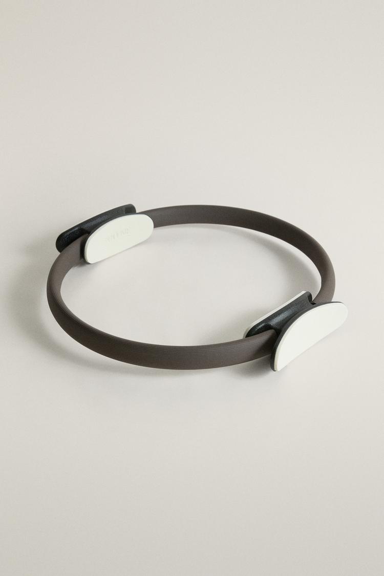 SUEDE PILATES RING — Brown