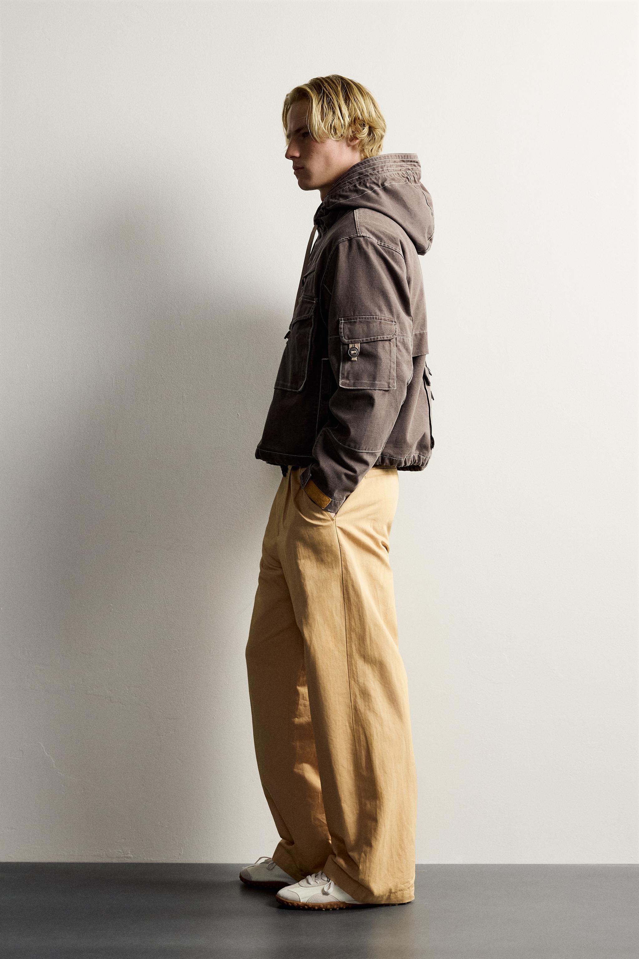 CROPPED UTILITY POCKET JACKET