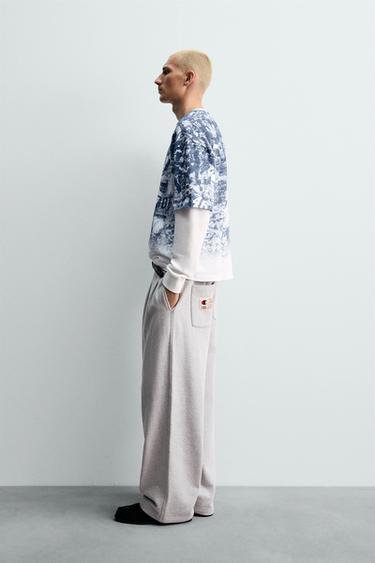 AMERICAN FOOTBALL PRINT T-SHIRT CHAMPION ® X ZARA - Printed by Zara - Image 3