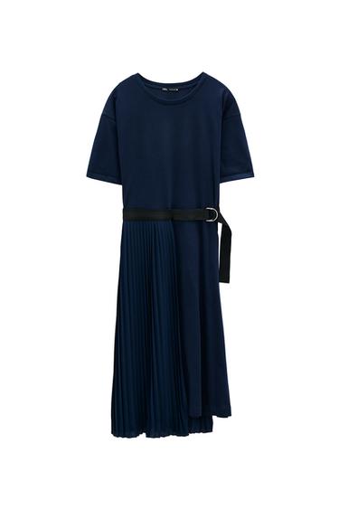 PLEATED DRESS