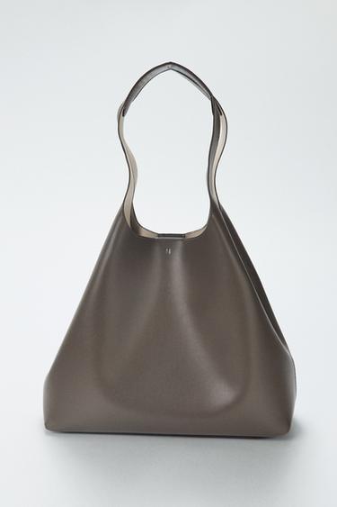 Zara SHOPPER BAG - Gray