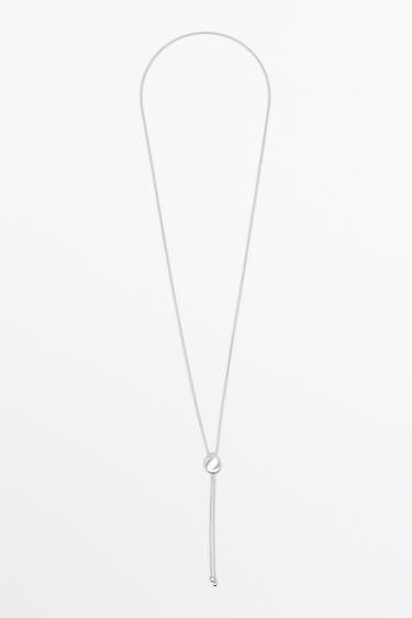 Zara Lariat necklace - Silver