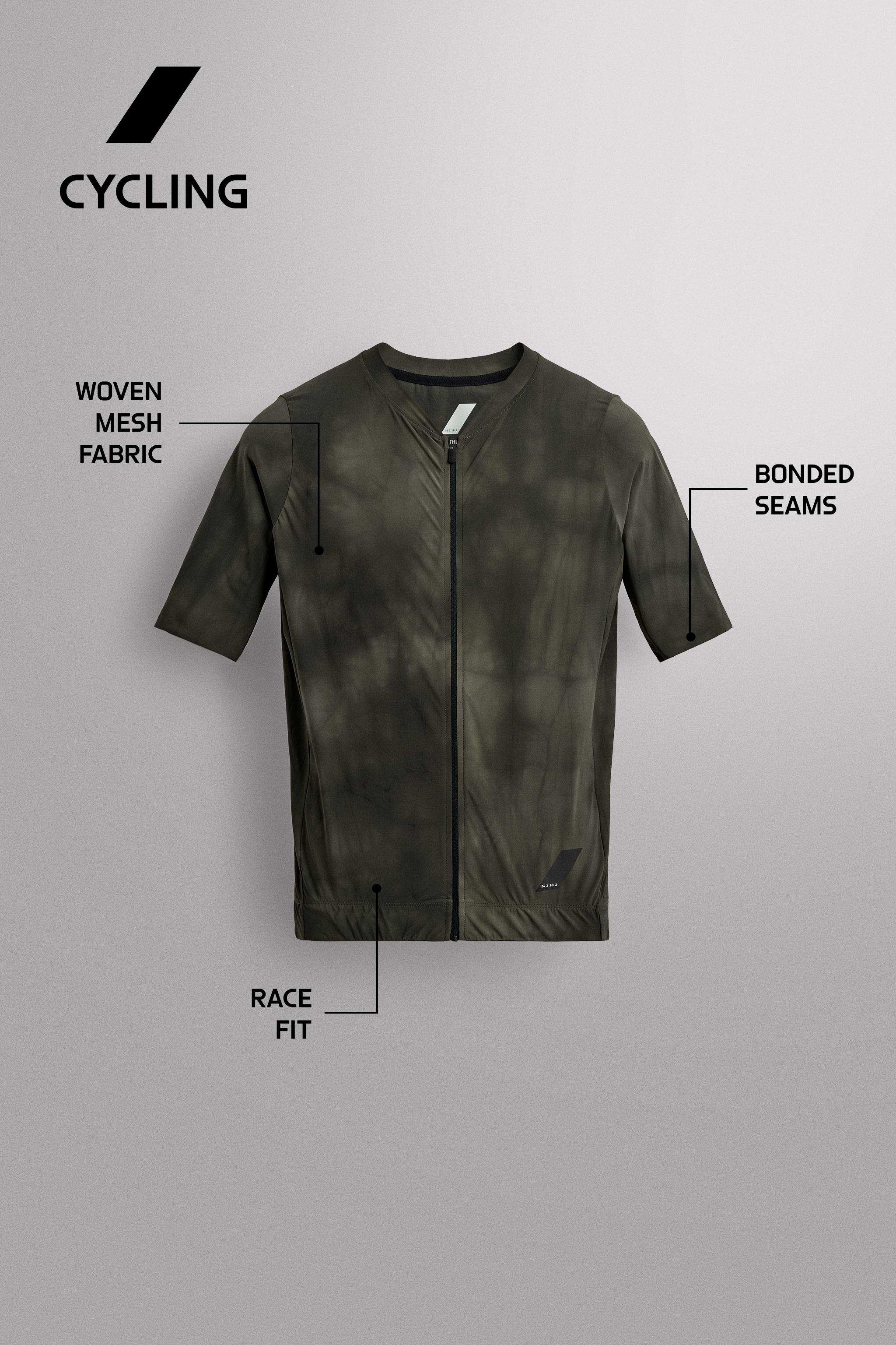 Мужские топы Zara SHORT SLEEVE GRAVEL JERSEY — фото 9