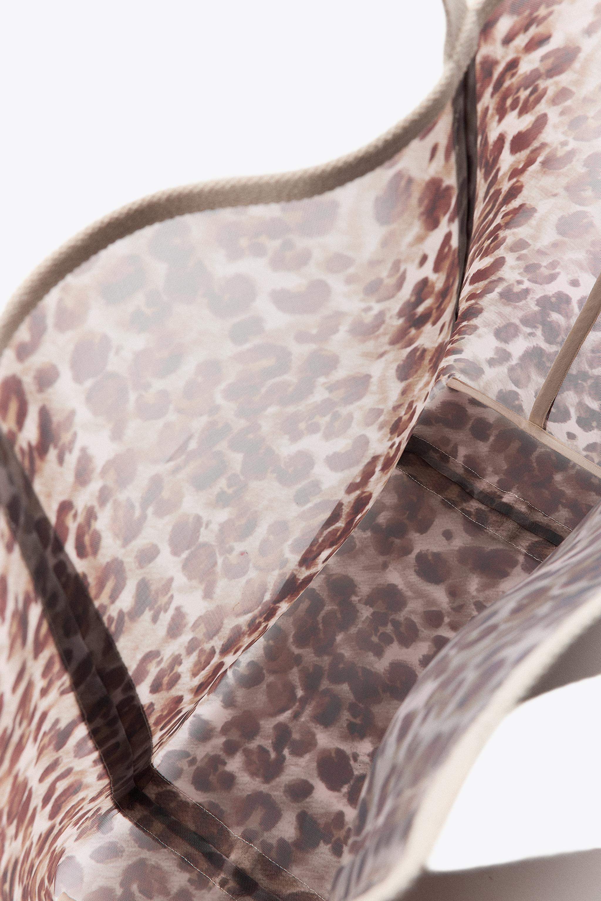MAXI SAC SHOPPER IMPRIMÉ ANIMAL