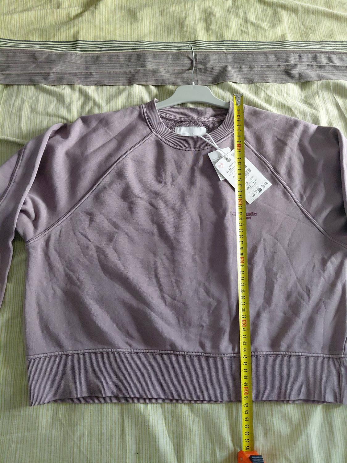 FADED-EFFECT TEXT SWEATSHIRT - Image 5