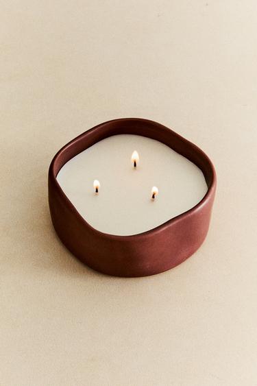 (170 G) FLORAL BEYOND SCENTED CANDLE - Light red by Zara - Image 5