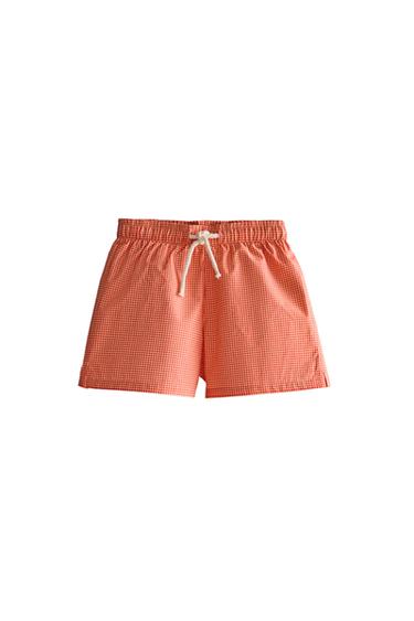 KINDER-BADESHORTS MIT KAROMUSTER - Koralle von Zara