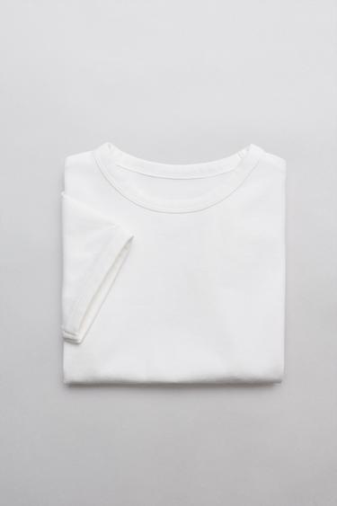 T-SHIRT UNI - Blanc de Zara