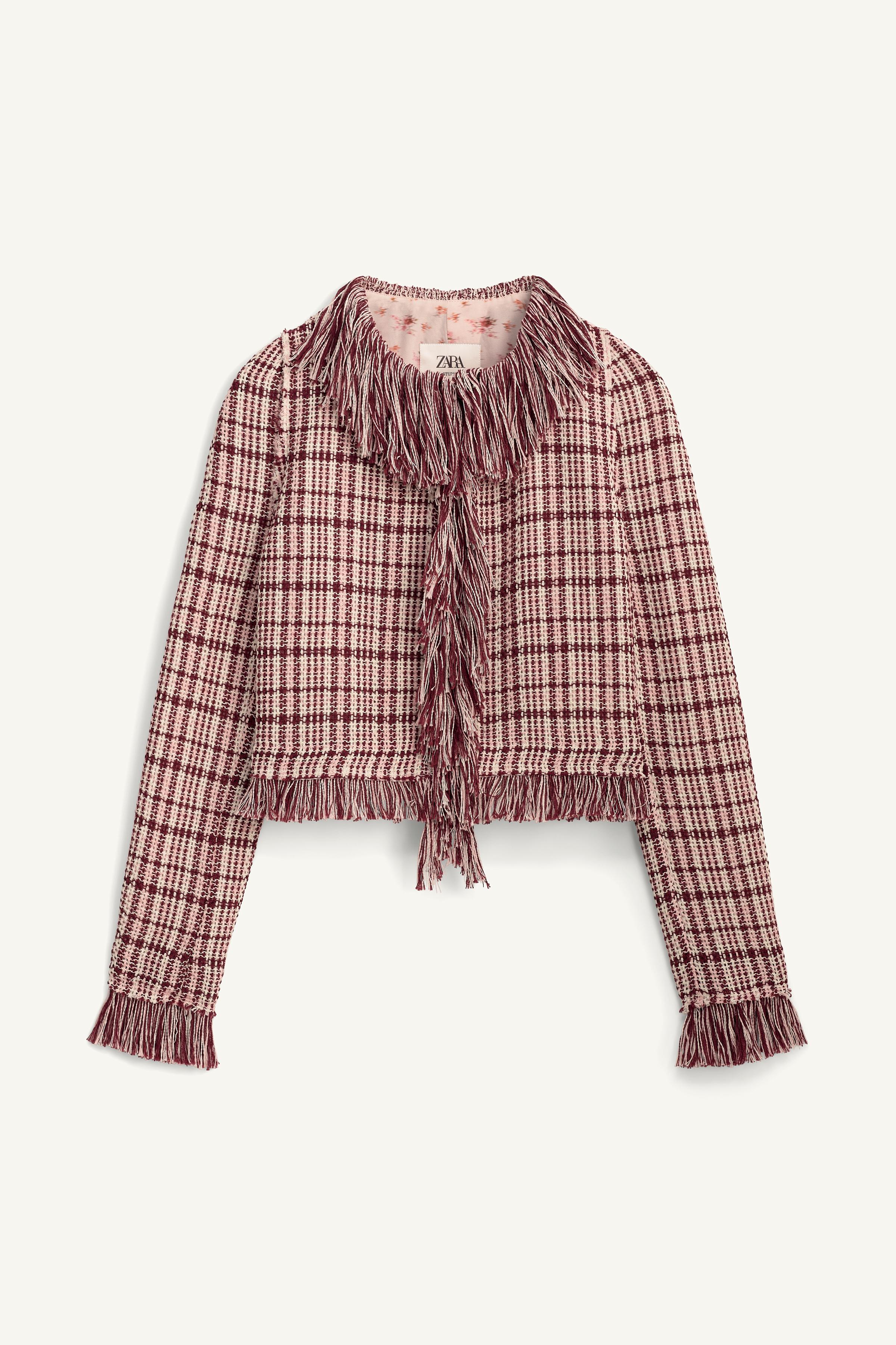 LIMITED EDITION FRINGED TEXTURED JACKET